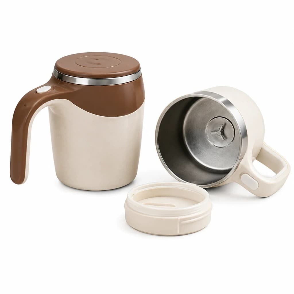 Caneca Caneca Misturadora Magnética Automática Recarregável Inox HQ-630
