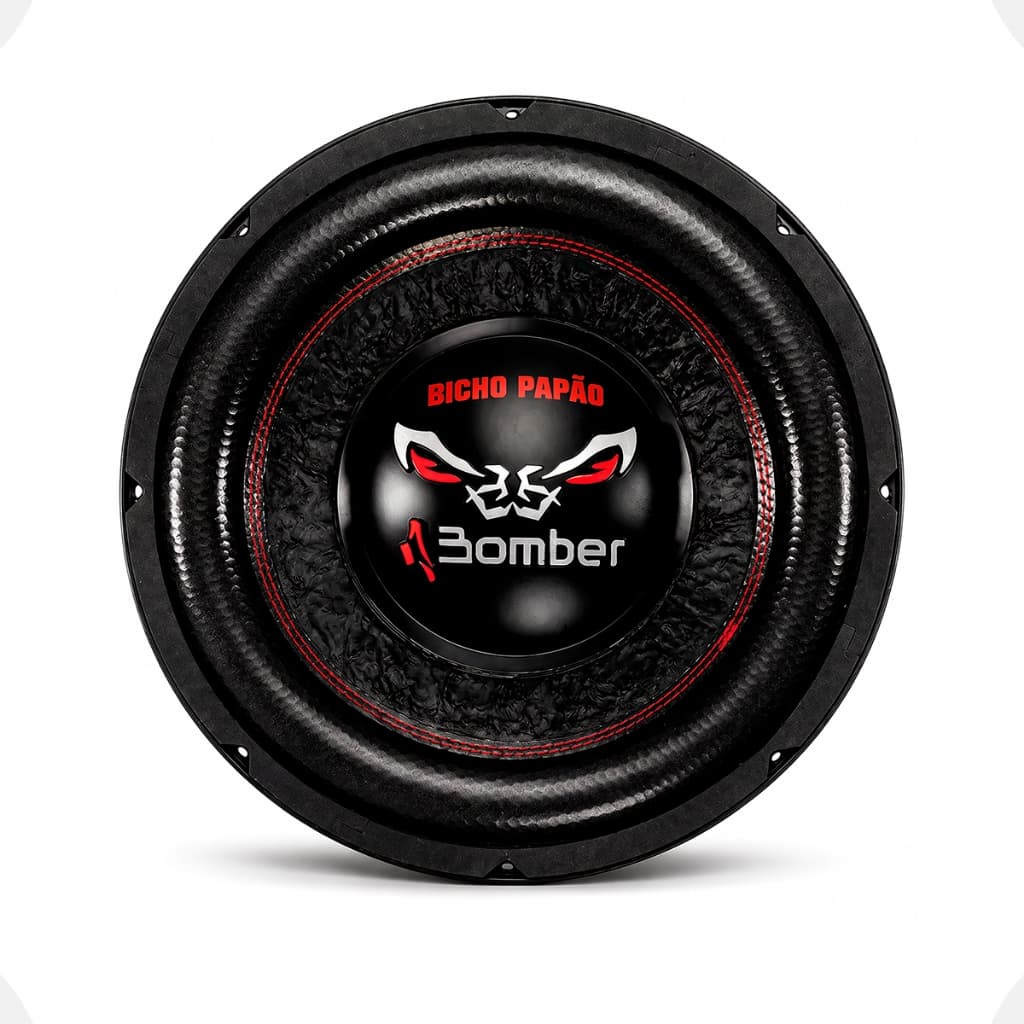 Subwoofer Bicho Papão 12 Pol Bomber 600w 4+4 Ohms Bob Dupla