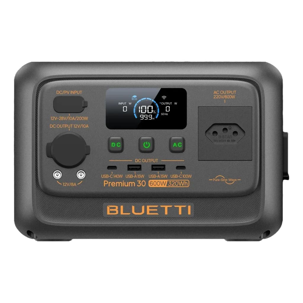Estação de Energia Bluetti Premium 30v2 600w 320wh