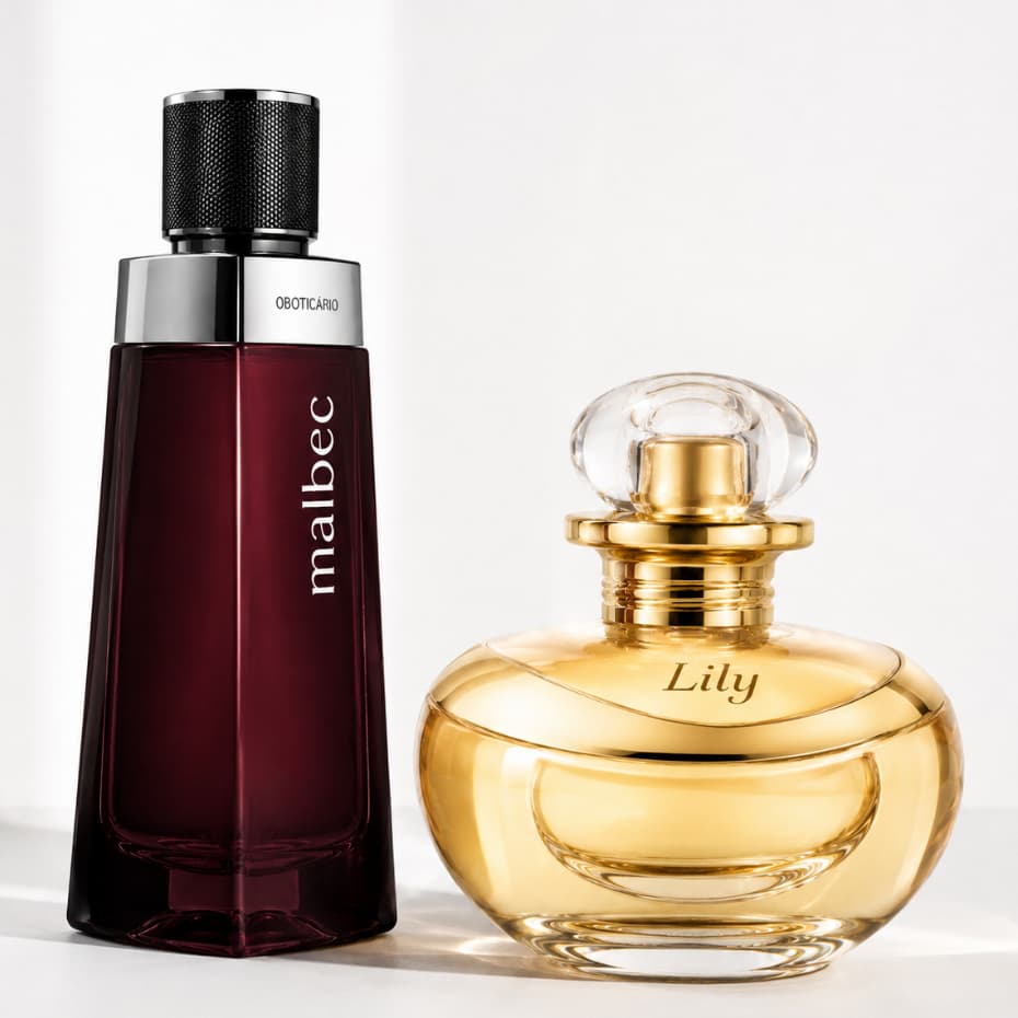 Perfumes Masculino e Feminino Importados Kit 2 Luxo Presente Elegante