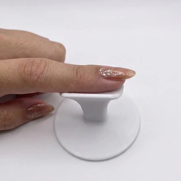 Kit Apoio para Unhas + Suporte Inclinado Para Esmalte Universal