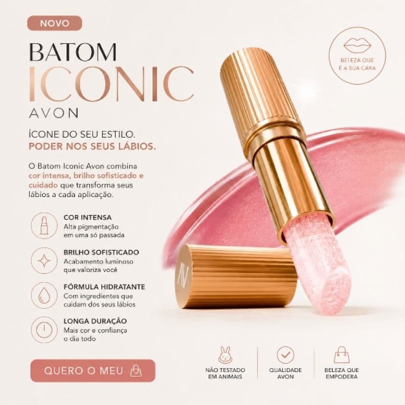 batom iconic Avon