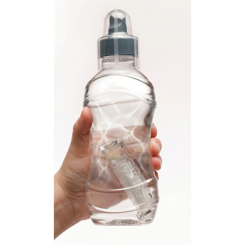 Squeeze de mão garrafinha ionizada magnetizada redução de cloro tecnologia marca japonesa BPA Free 500mL