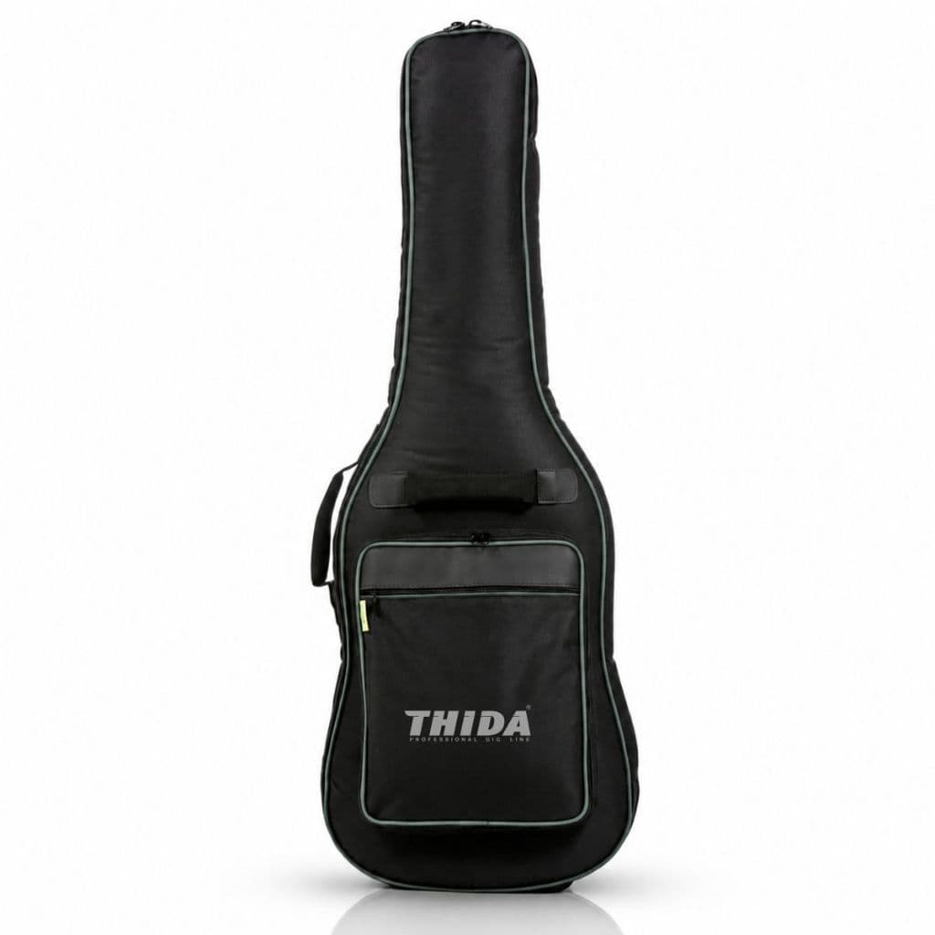 Capa Bag Super Acolchoada Com Bolsos de Acessórios Para Viola Caipira Clássica ou Violão 3/4