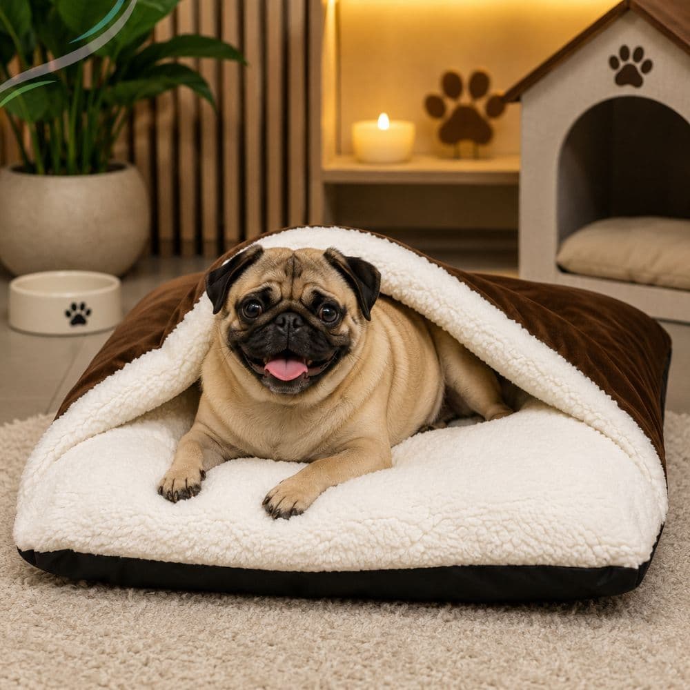 Cama Caminha Pet Com Saquinho De Dormir Canguru Cama Colchonete Fofinho Cães e Gatos Para o Frio