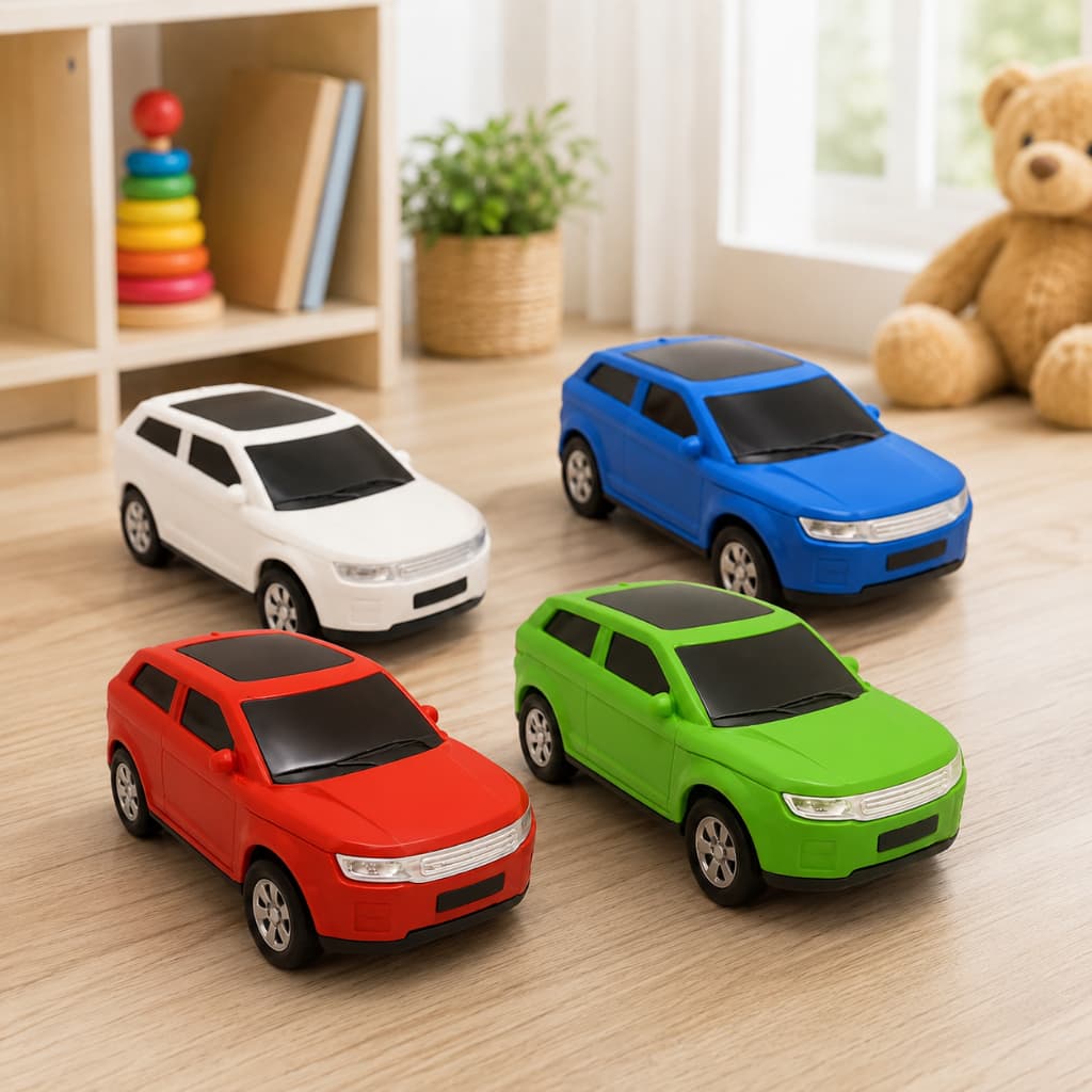 Carrinho De Brinquedo Miniatura SUV Land Rover Diverplas  infantil coleção carro criança
