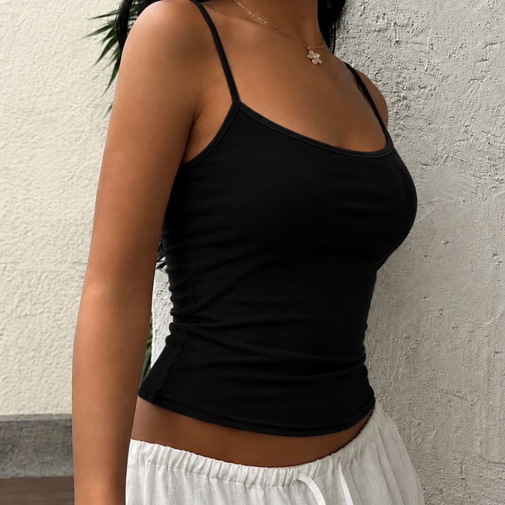Regata Cropped Alcinha Blusa de Algodão Várias Cores do P ao GG Promoção