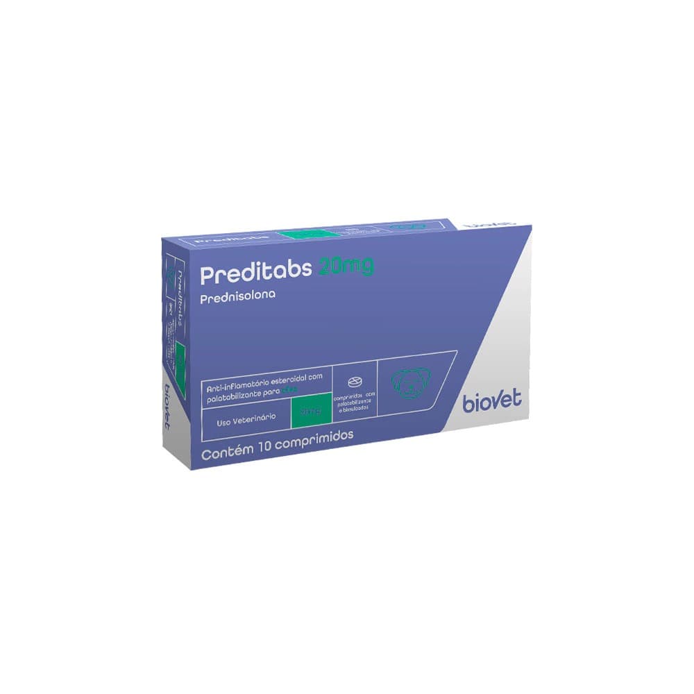 PREDITABS 20 MG (PREDNISOLONA) BIOVET