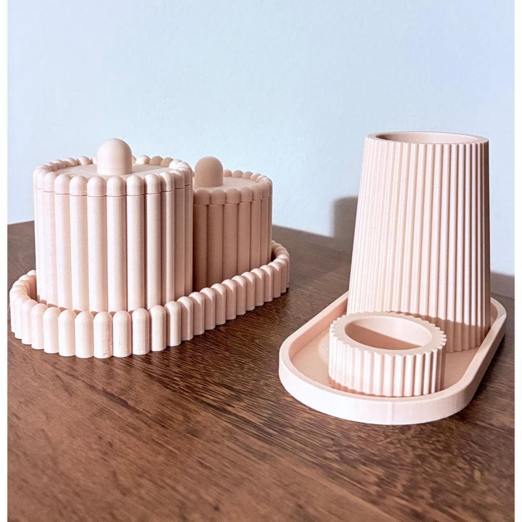 Conjunto Decorativo de Ambiente – Kit de Decoração para Mesa e Espaços Internos