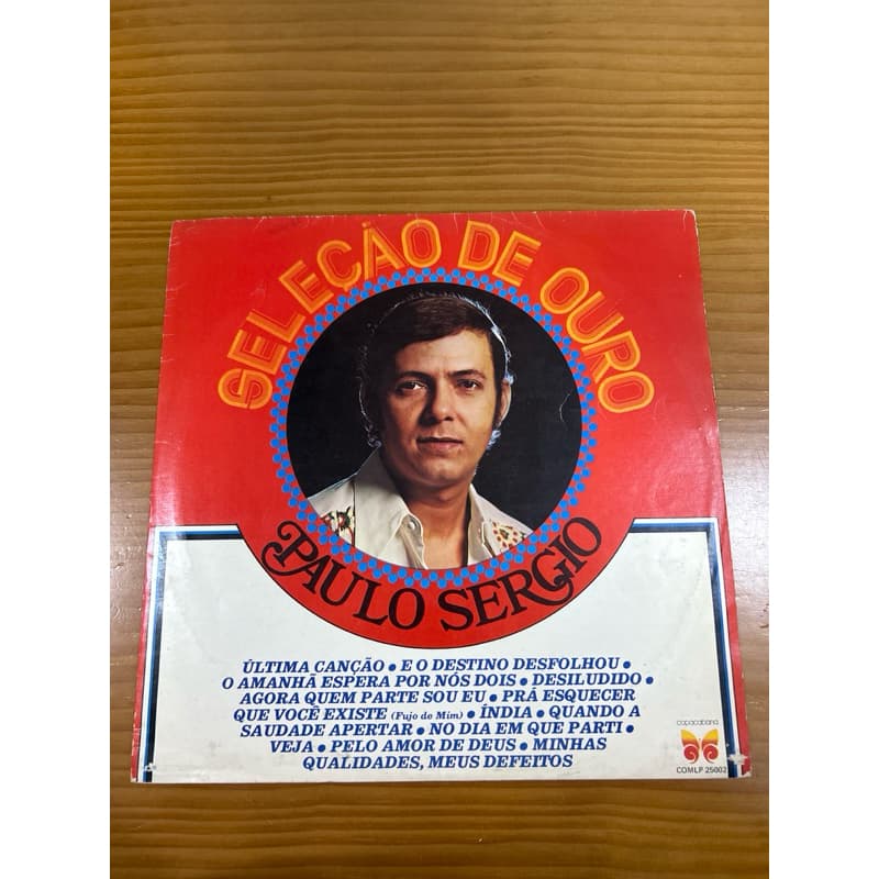 LP Vinil Paulo Sérgio - Seleção de Ouro