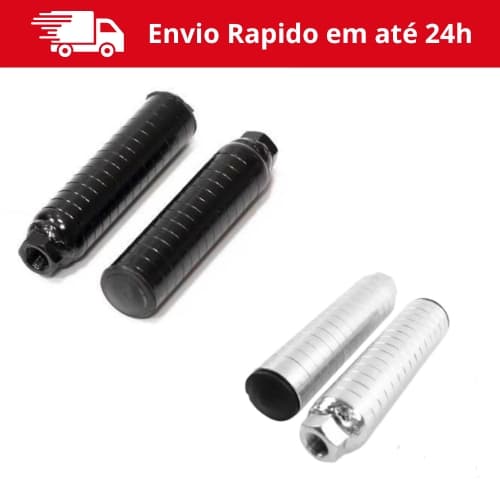 Par de Apoio Pezinho Aço Pé de Apoio Bike Trolhinha Fino Resistente para Bicicleta