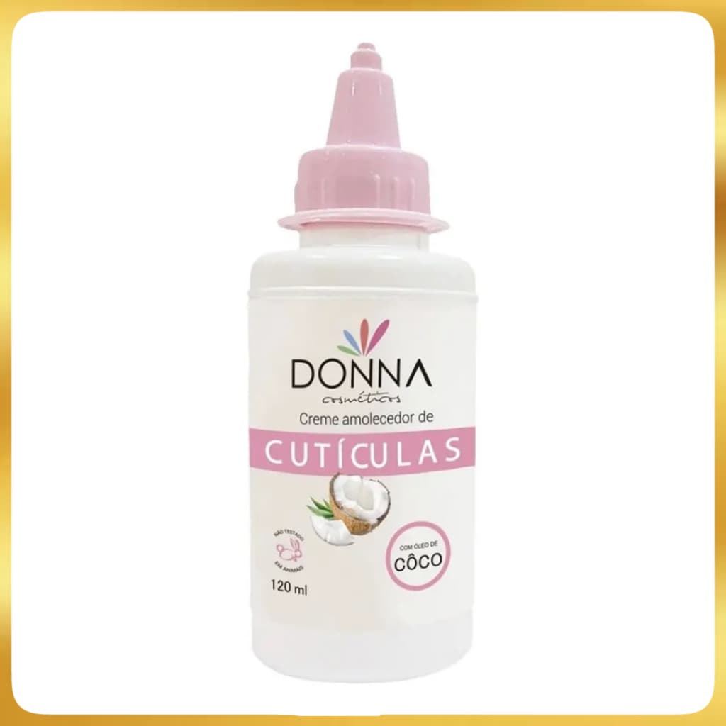 Donna Amolecedor De Cutículas C/ Óleo De Coco 100ml