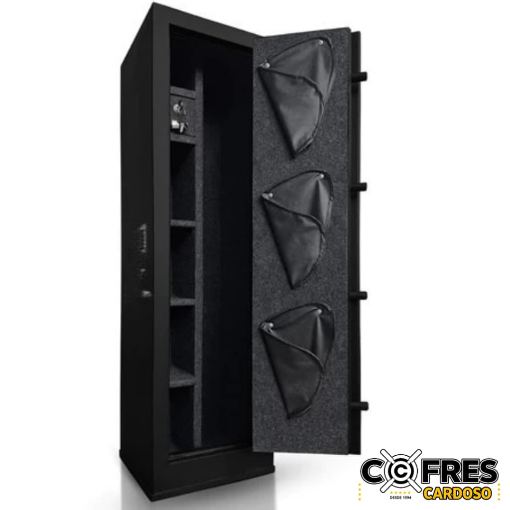 Cofre para Armas Longas e Curtas de 118x30x30 Proteção Para Armamento longos E Aprovado Pelo Eb Cr Cac