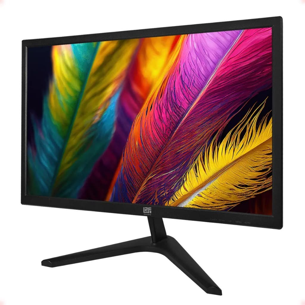 Monitor LED 19" L2F Widescreen HD HDMI VGA 75Hz TN VESA Bivolt L2F19LED - Preto