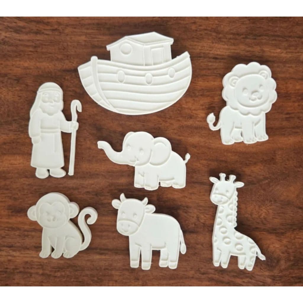 Kit para colorir Arca de Noé Cristão