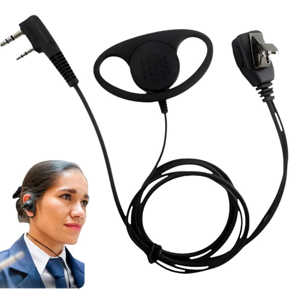 Fone E Microfone P/radio Baofeng Bf 777