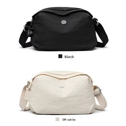 Bolsa de Ombro Nylon JNMEC Shoulder Bag Yogodlns Crossbody Bag Transversal Feminina