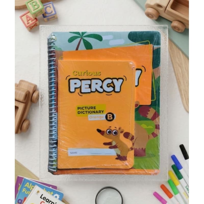 Livro Cultura Inglesa - Curious Percy Orange B Novo Lacrado
