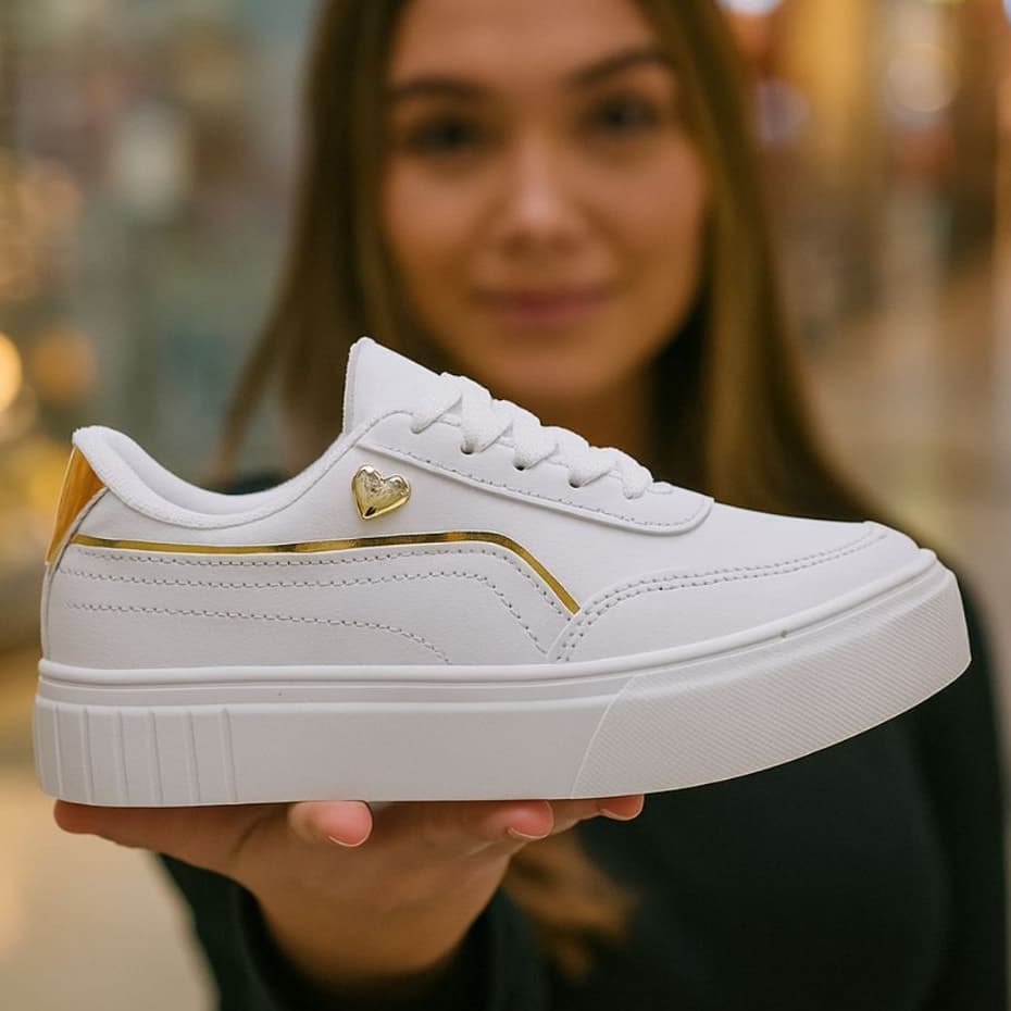Tênis Feminino Casual Super Macio – Perfeito para Longas Caminhadas