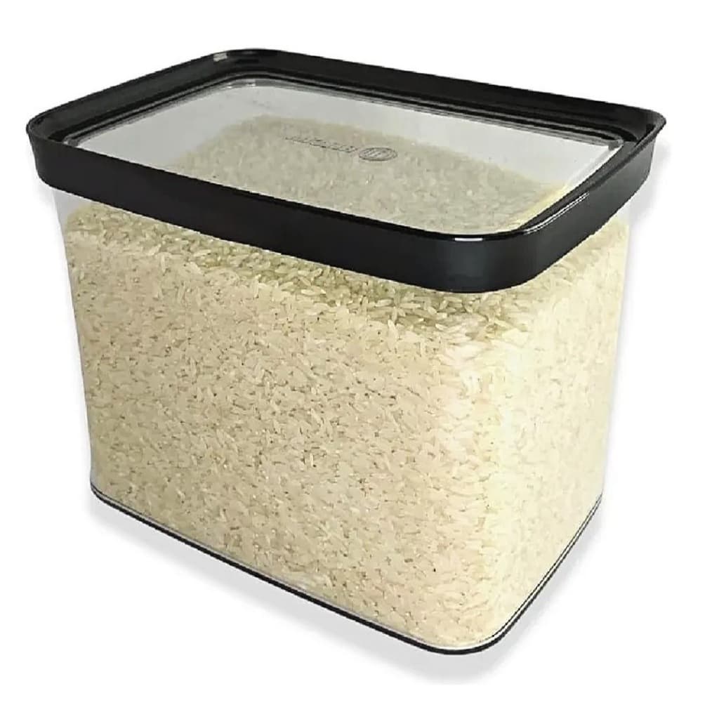 Pote Hermético Acrílico para Mantimentos (Arroz) 4 L - Helsim