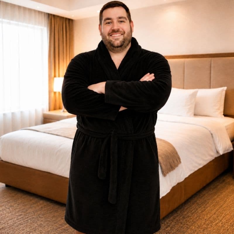 Roupão G5 Plus Size adulto unissex mantinha 100% microfibra. Tamanho na descrição.