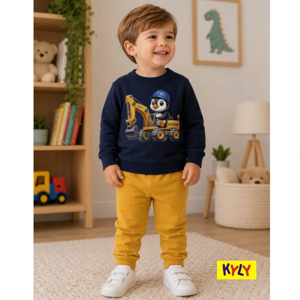 Conjunto infantil menino Kyly tamanhos 1 ao 2 1001579