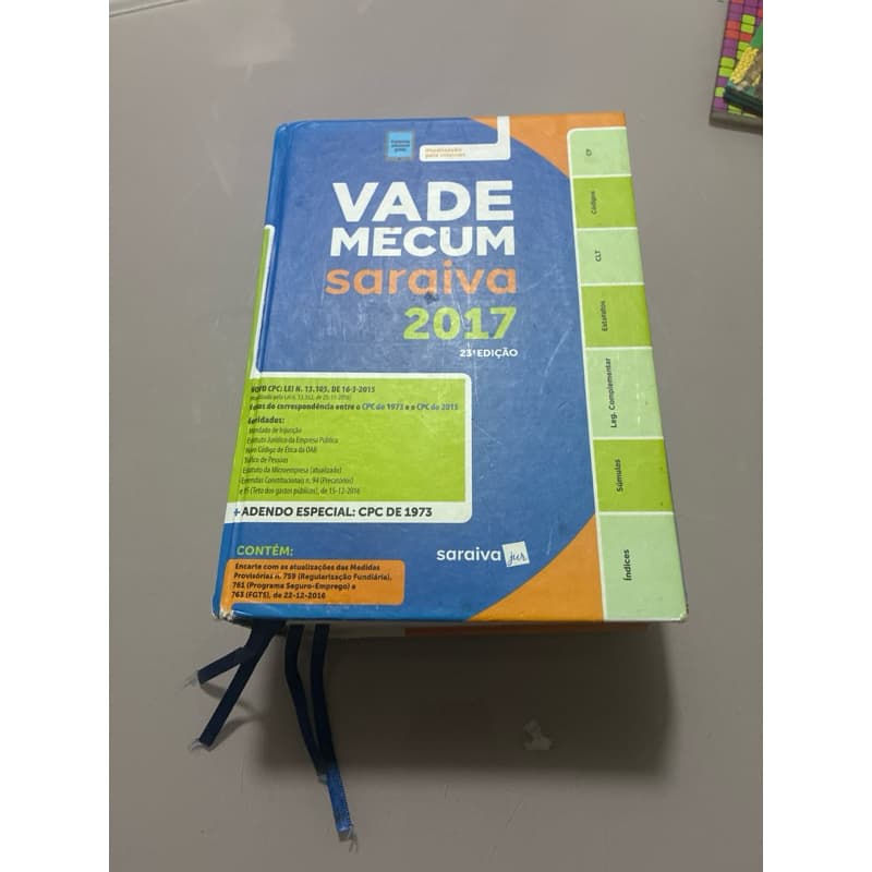 Vade Mecum Saraiva 2017 – 23ª Edição | Saraiva Jur | Legislação Atualizada | Capa Dura