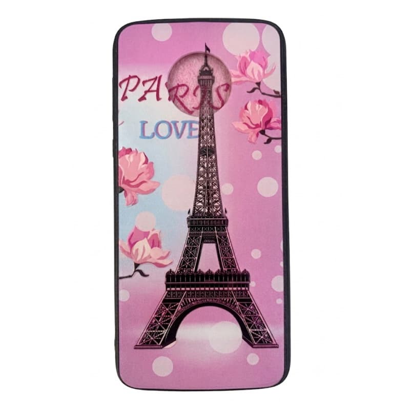 Capinha Capa Paris Love Torre Eiffel Para Moto G6 Plus