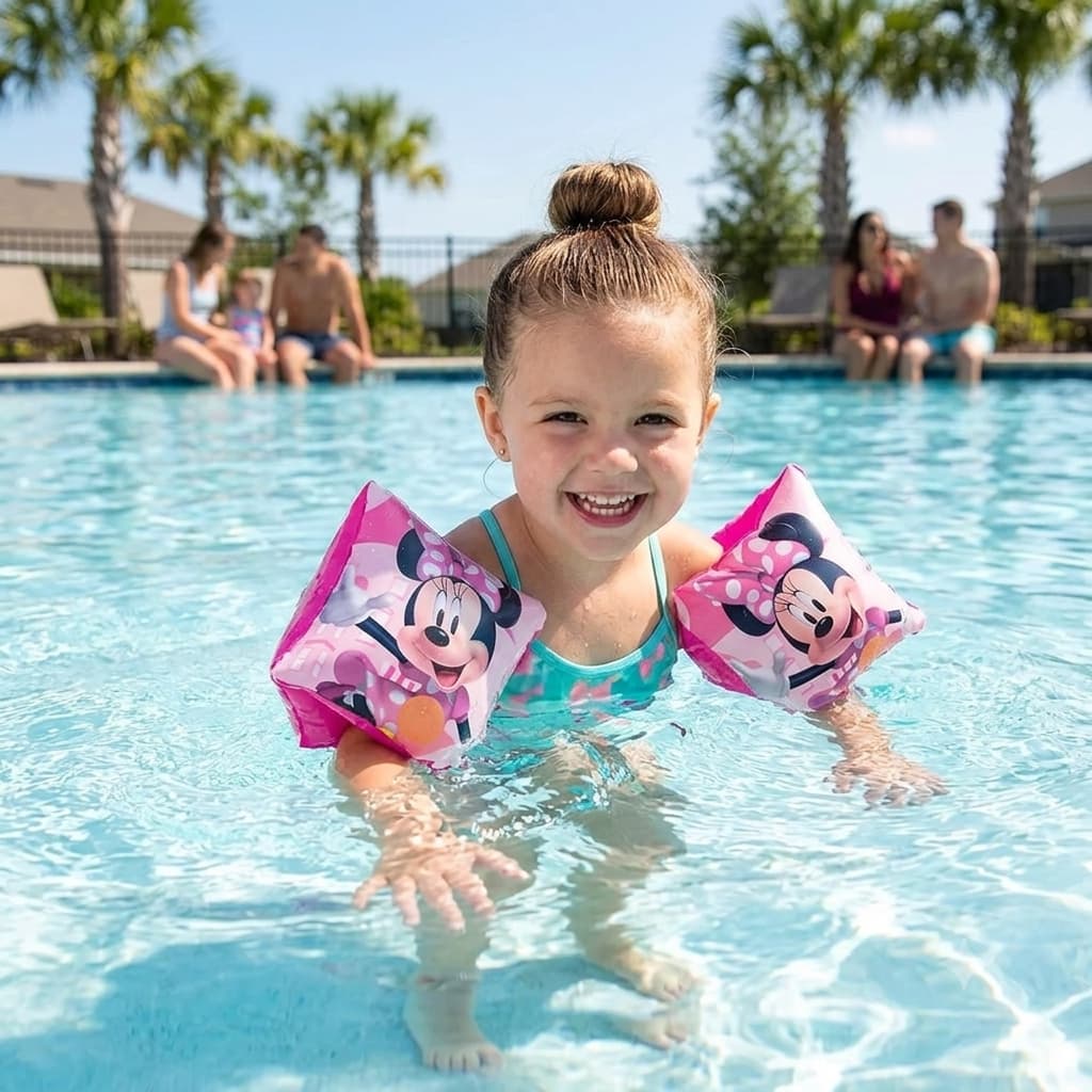 BOIA DE BRAÇO INFANTIL ATE 20kg BOIA PISCINA DISNEY