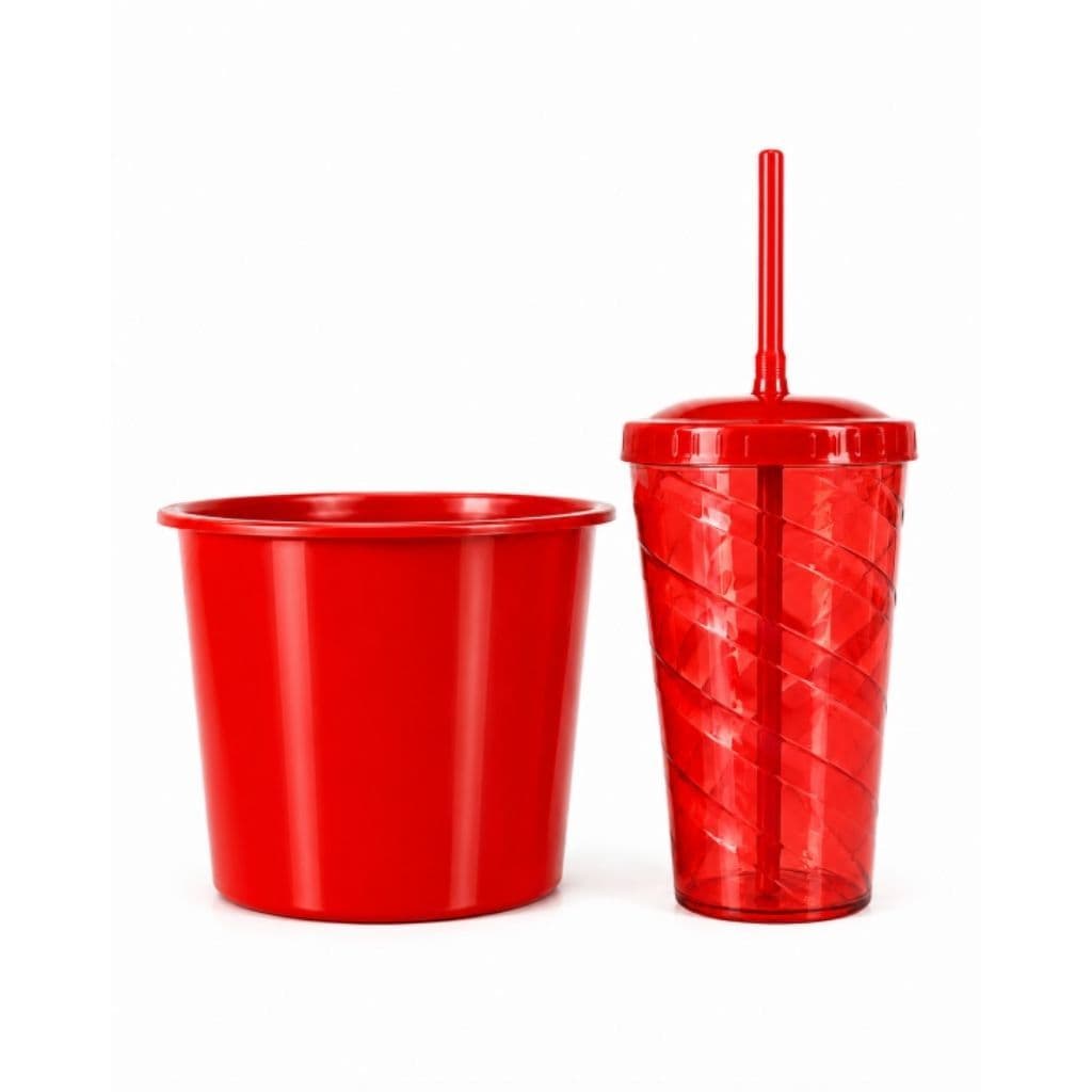 Kit Cineminha Kit Festa Infantil 10 Copos Twister + 10 Baldes