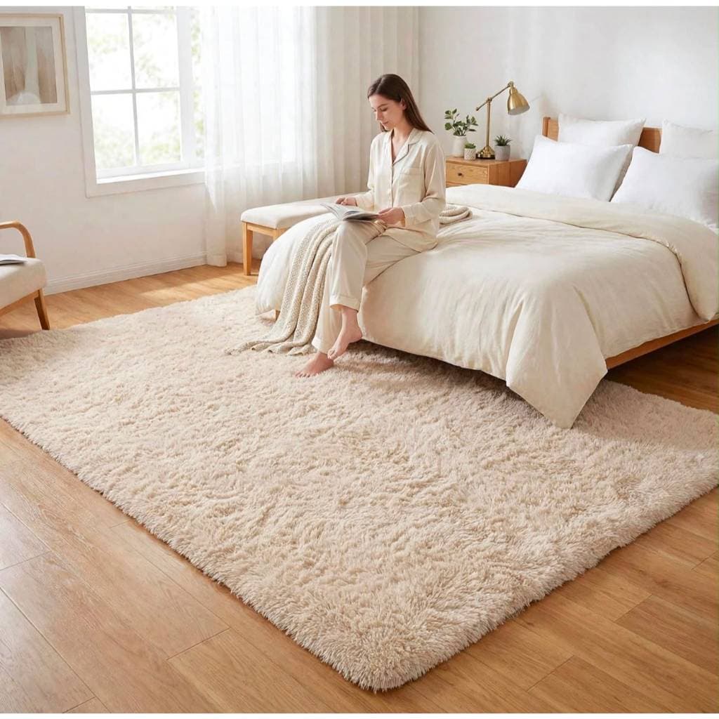 Tapete Sala e Quarto Peludo 2,00 x 2,40 Extra Macio