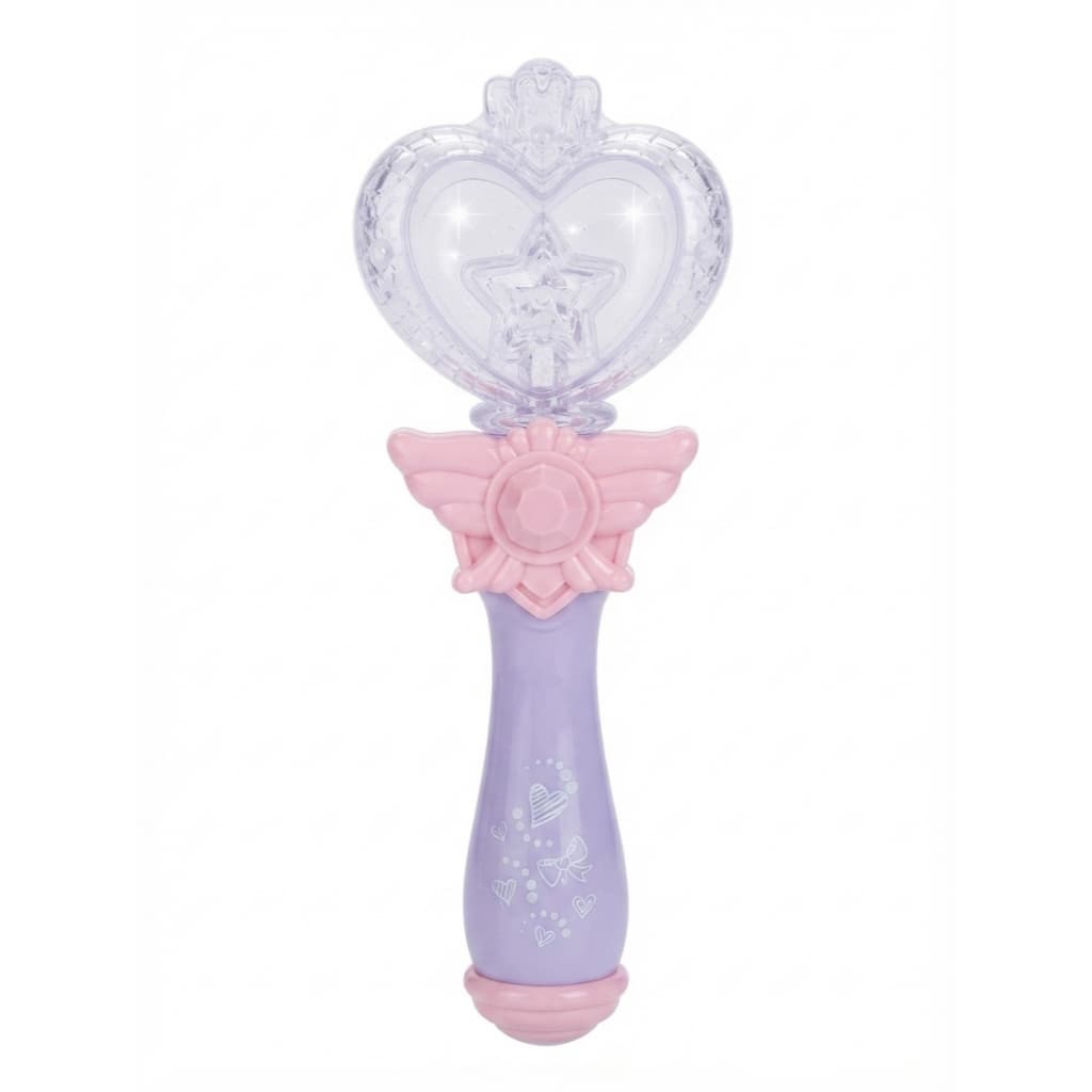 Mini Varinha Mágica Encantada Com Luz Brinquedo Infantil Princesa Acessório Fantasia Criança