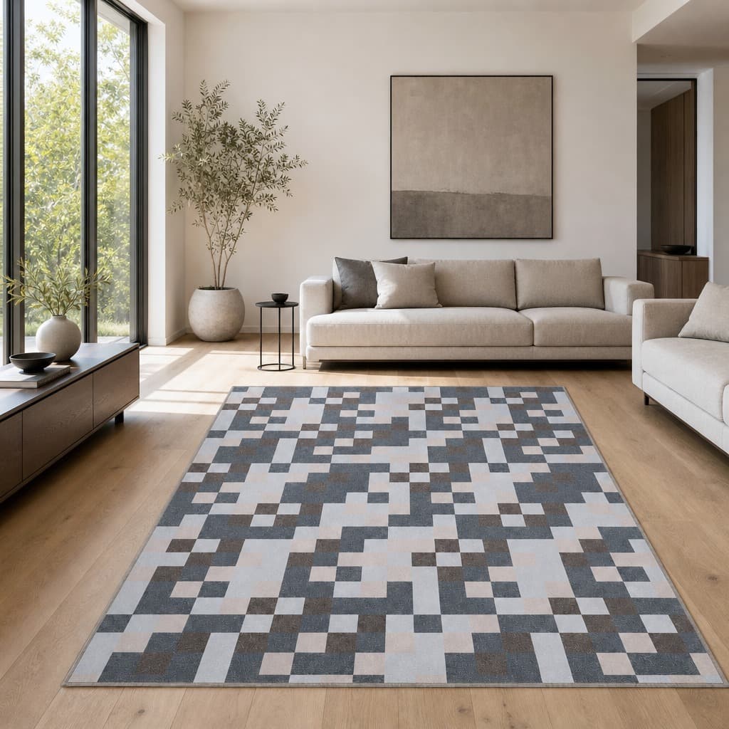 TAPETE CINZA 200X250 PRATIK GAME PREMIUM CONFORTO SOFISTICADO