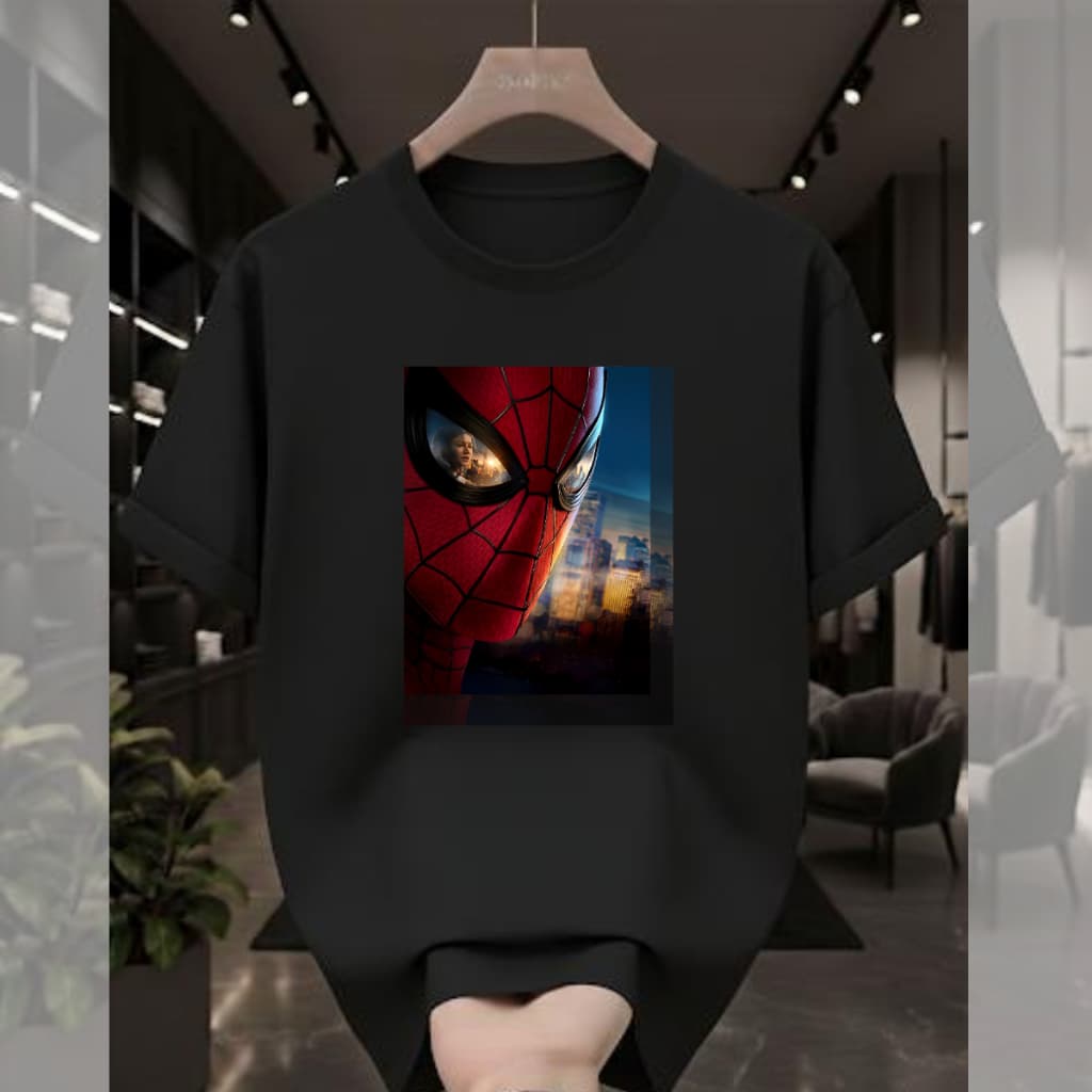 Camiseta Spider Man 100% Algodão Camisa Homem Aranha Promoção
