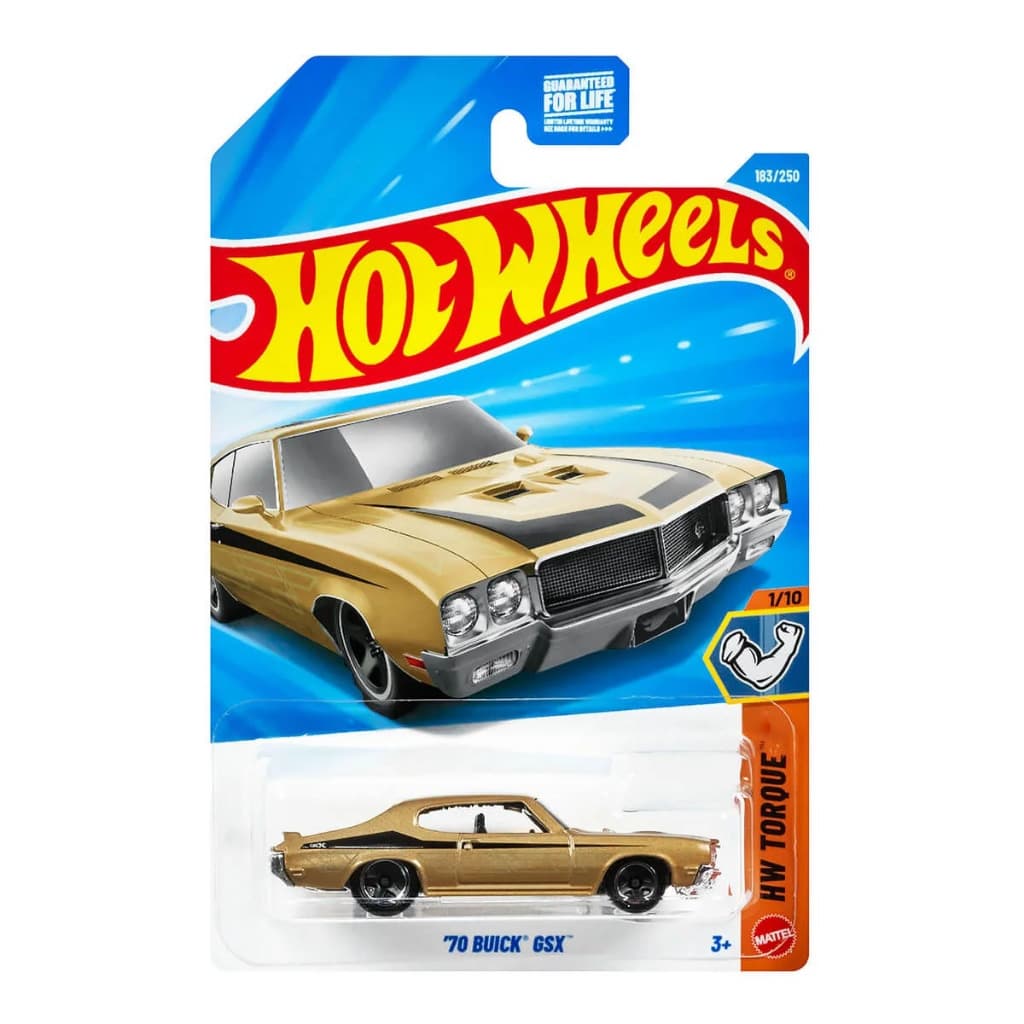 Carrinho Hot Wheels 70 Buick GSX - JJK23