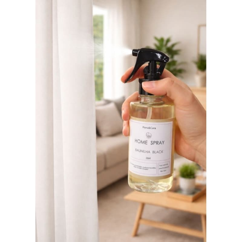 Home Spray 250ml Aromatizador de Ambiente Premium Perfume para Casa Vários Aromas Lavanda Capim Limão Baunilha