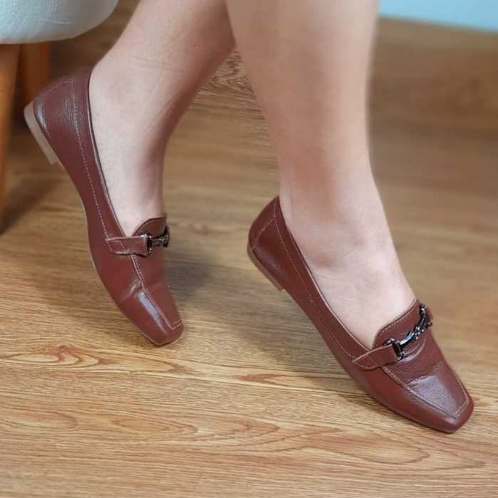 Mocassim Loafer em Couro Legítimo