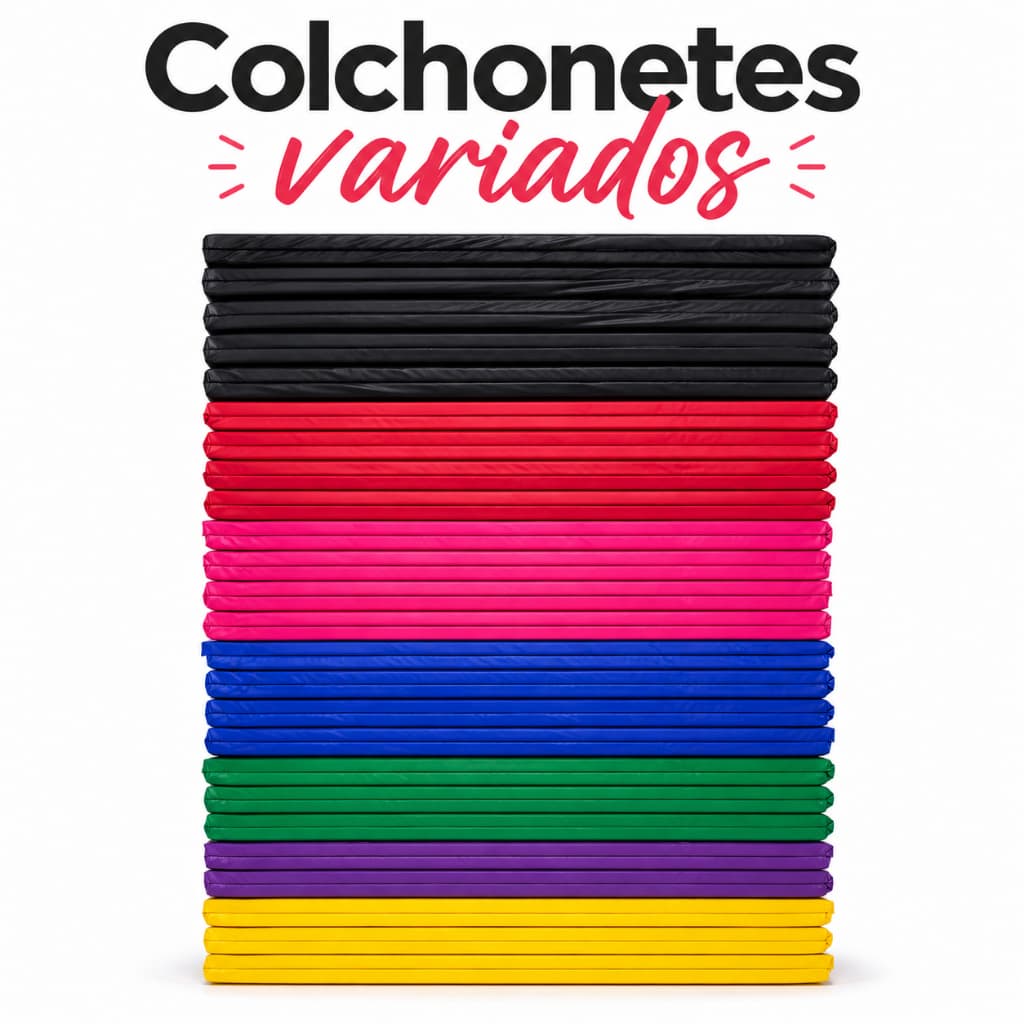 Colchonete 90x40x3 Fitness Yoga Pilates Exercícios Dobrável Impermeável Exercícios Fisioterapia Academia
