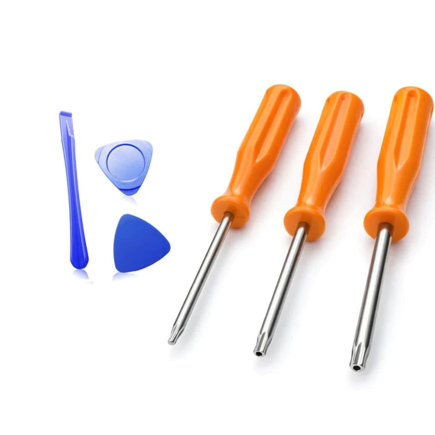Kit Chaves Torx T6, T8, T10 - Para abrir PS3 PS4 Xbox 360 One Series Console PS5