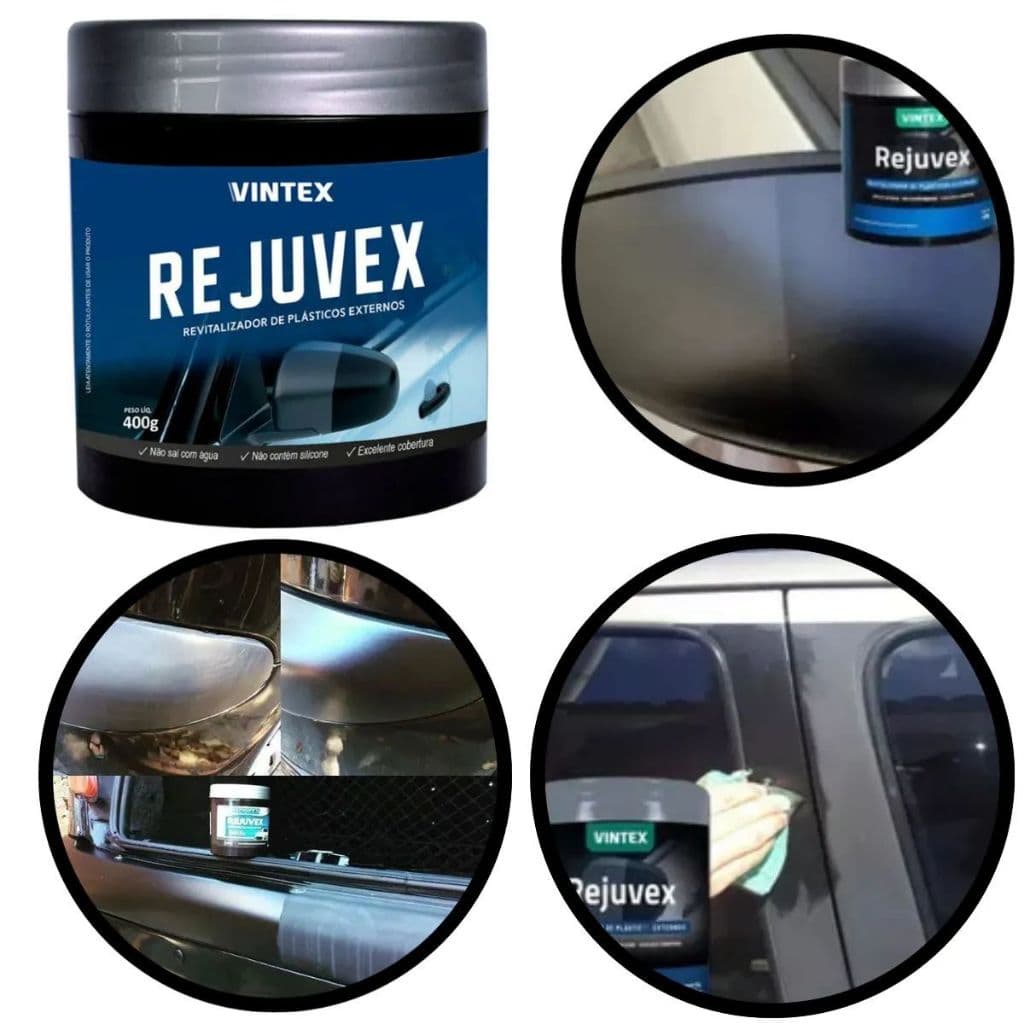 Rejuvex Vonixx Revitalizador De Plasticos Restaurador De Parachoques