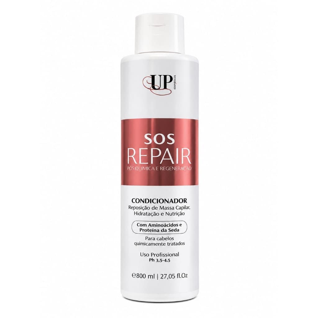 UP Élegance - Condicionador Cronograma SOS Repair Essência Pós-Química 800Ml
