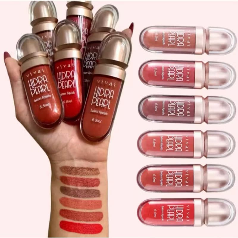 BATOM GLOSS LABIAL VIVAI ,LIP GLOSS LABIAL BRILHO INTENSO ,HIDRATAÇÃO MÁXIMA .