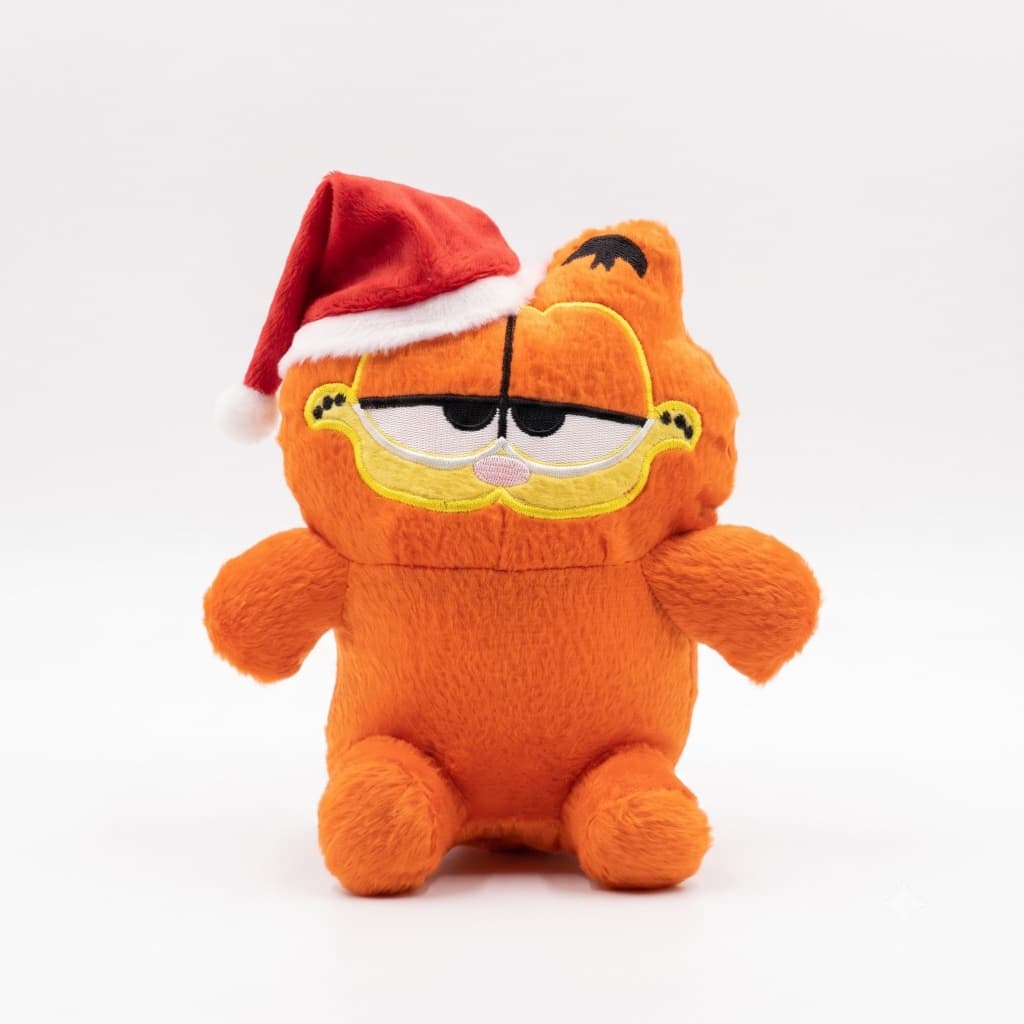Pelúcia Garfield 20cm Natal Enfeite Papai Noel