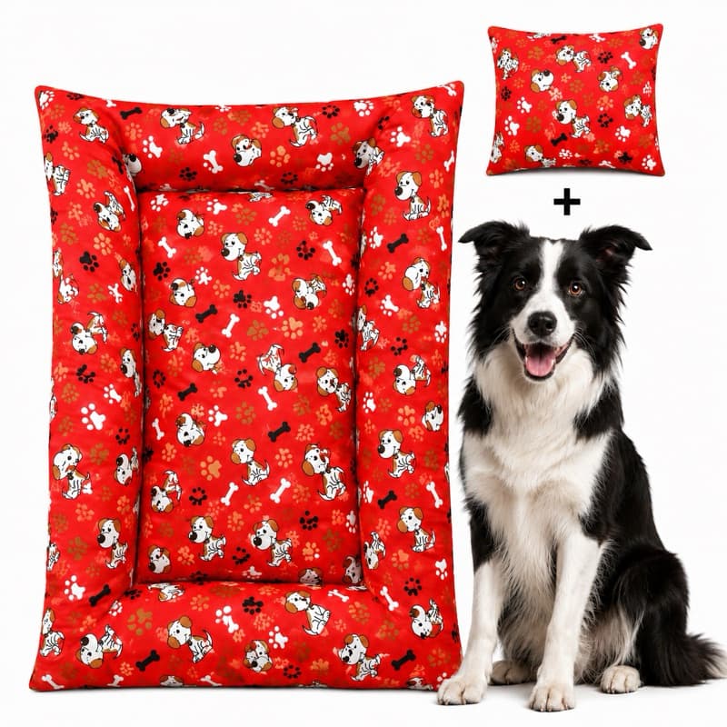 Cama Colchonete Almofada para Cachorro ou Gato Caminha Pet - Muito Confortável
