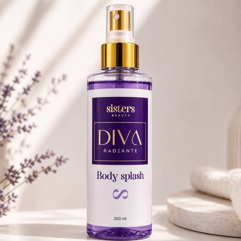 Body Splash Diva Radiante Sisters Beauty Perfume Marcante Feminino Alta Fixação