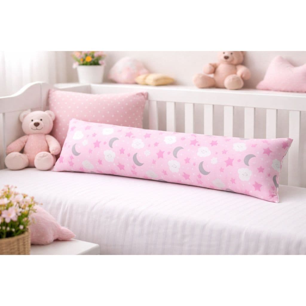 Travesseiro xuxinho infantil protetor para cama microfibra siliconada