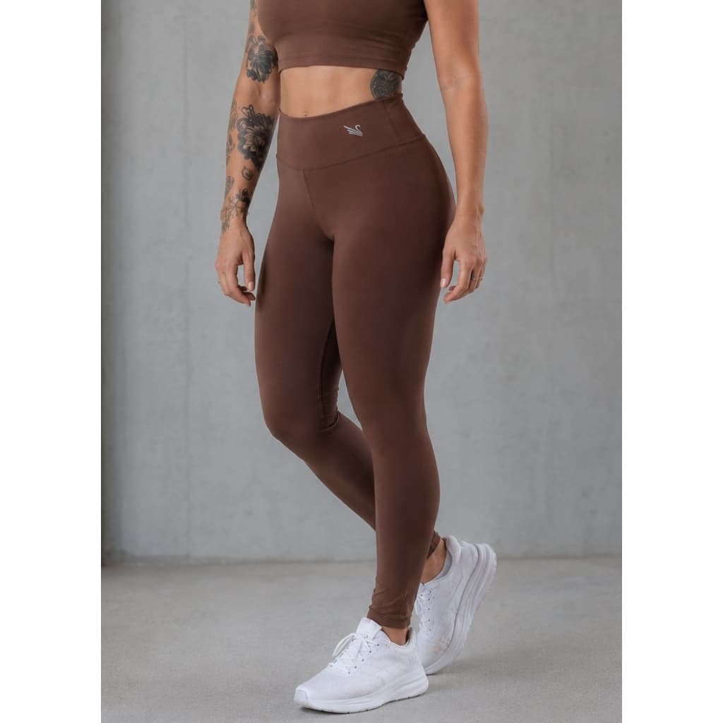 Calça Legging Feminina Poliamida Academia Zero Transparência