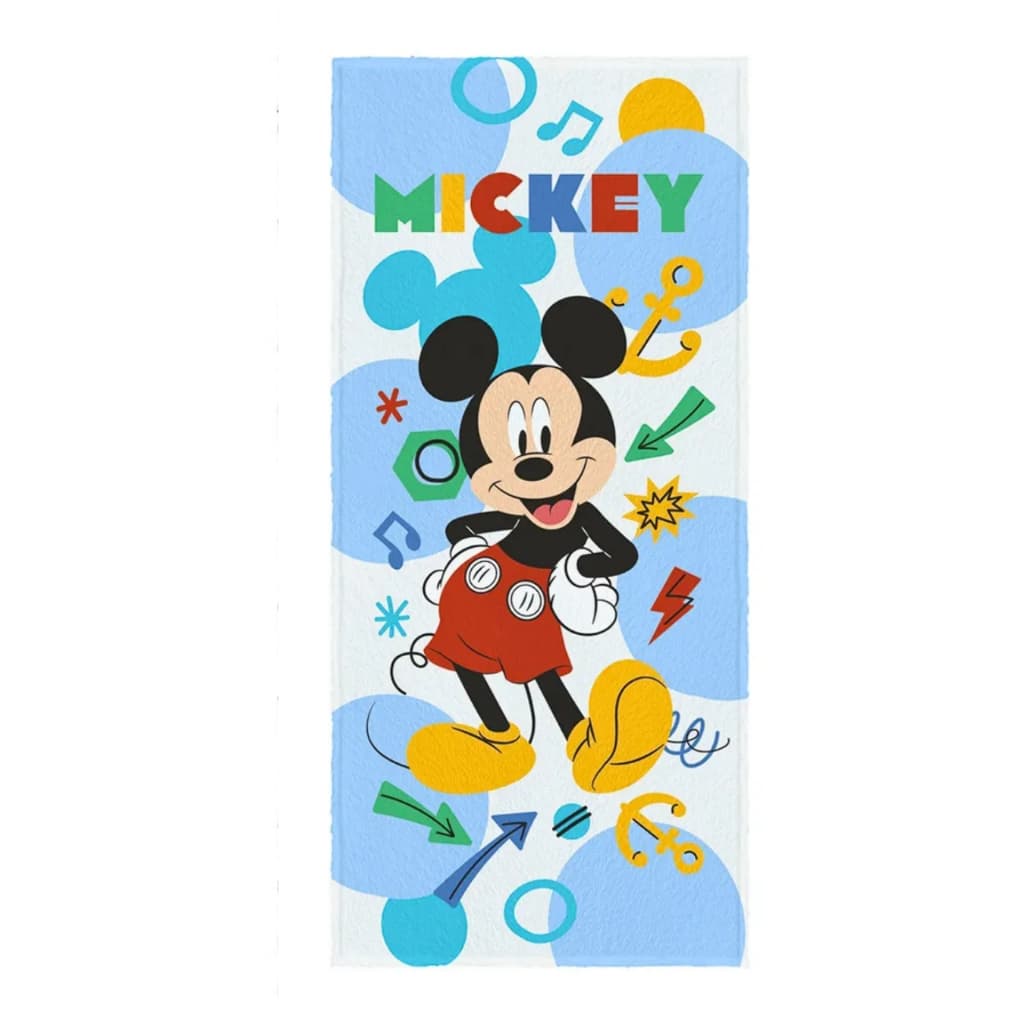 Toalha Infantil Felpuda Mickey 60x120cm - Lepper