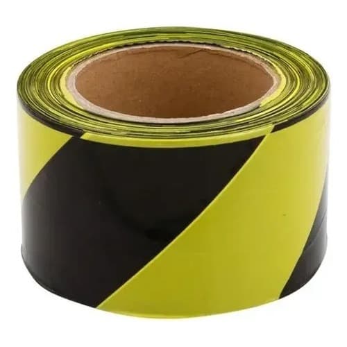 Fita Zebrada Sinalização 7cm X 200mts Ecoconvert