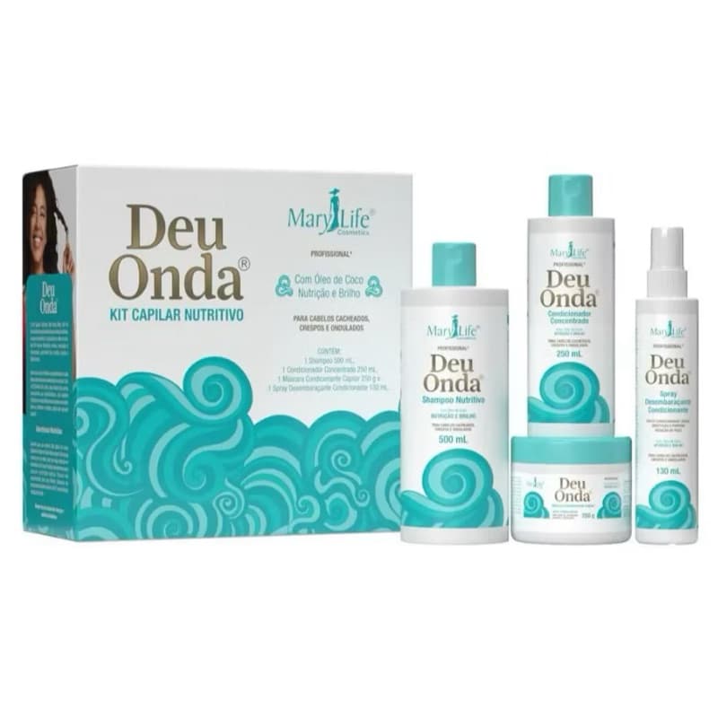 Kit Deu Onda Mary Life - 4 Itens- PROMOÇÃO, LANÇAMENTO